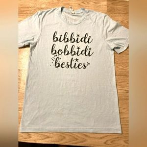 Canvas T shirt Size M Ligth Blue